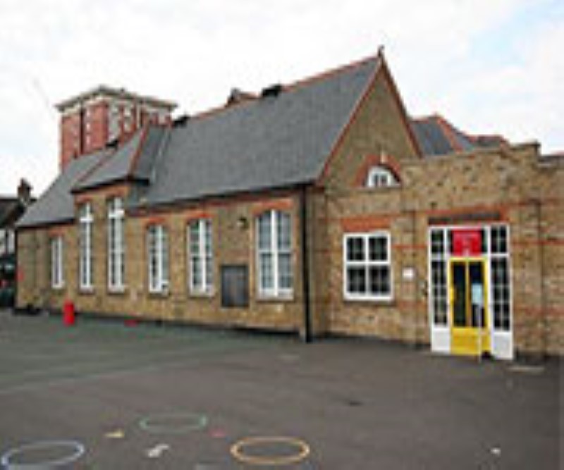 Woodside school outside image