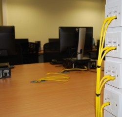 Computers setup through wired connection