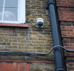 CCTV Camera installed outside house