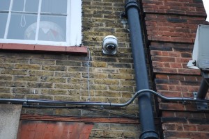 CCTV Camera installed outside house