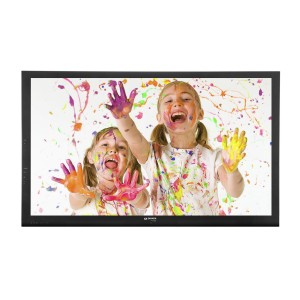 kids playing with paint on screen saver